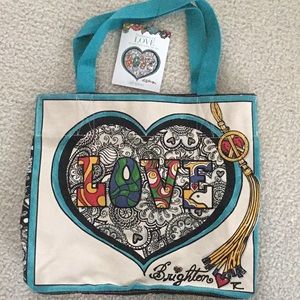 Brighton Summer of Love Anniversary Canvas Tote